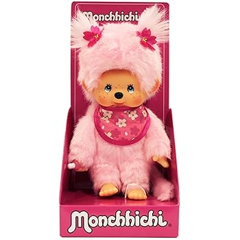 モンチッチ　MCCGIRLS　ピンク Bandai - Monchhichi - Monchhichi Pinky Sakura Rose Cherry